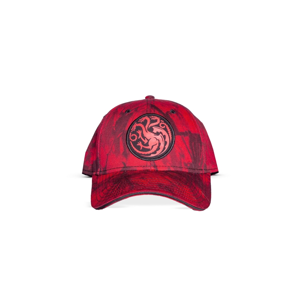 Game Of Thrones House Of The Dragon - House Targaryen Adjustable cap - Red